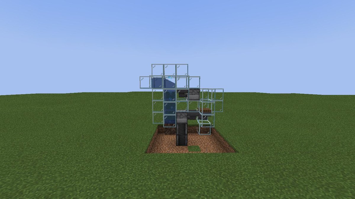The egg machine, side view