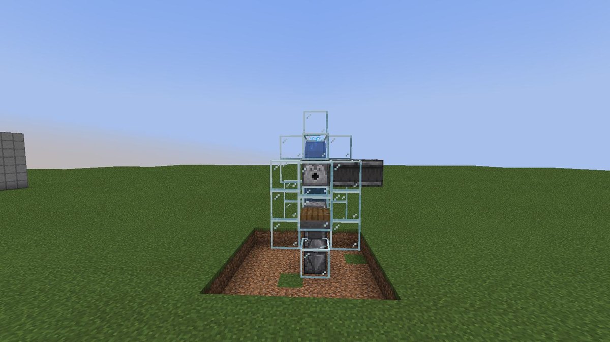 The egg machine, rear view