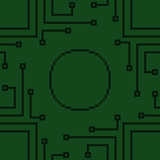 A blank circuit tile